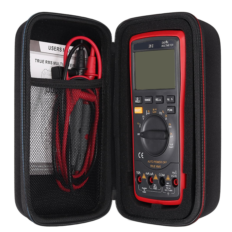 [Australia - AusPower] - Neoteck Multimeter Carrying Case Portable Digital Multimeter Storage Bag Compatible with Klein,AstroAI,KAIWEETS,Fluke 117/115/116/114/113 87V 88V F15B+F17B+F18B+/F117C/F17B+/F115C,Crenova,Etekcity,etc 