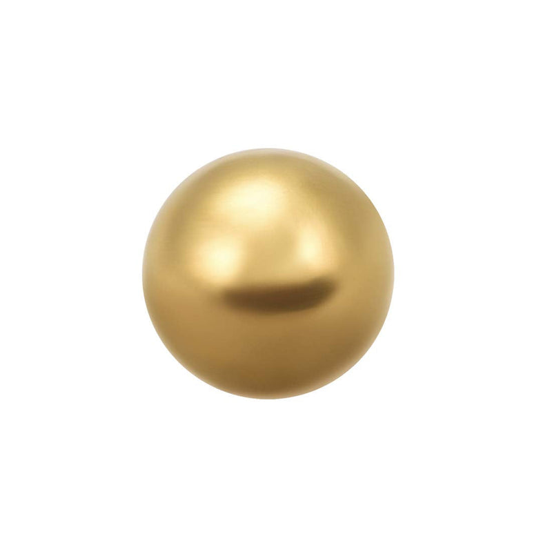 [Australia - AusPower] - uxcell 15mm Precision Solid Brass Bearing Balls 1 