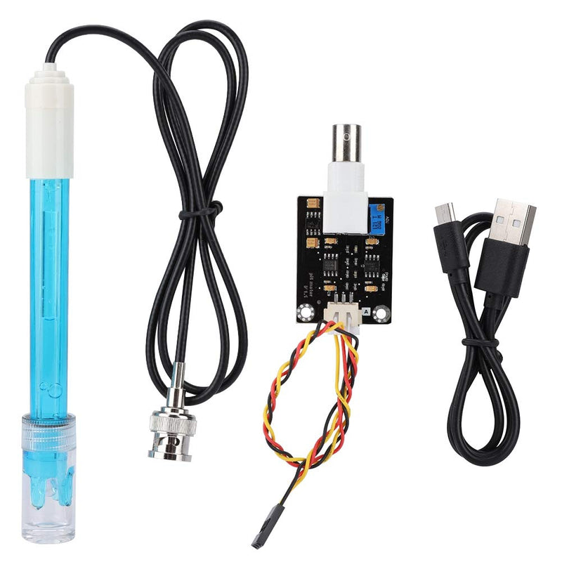 [Australia - AusPower] - Yoidesu Analog Meter Kit,Digital Meter, Sensor Module + Electrode Probe with BNC Connector,Composite Electrode Test Code Sensor 