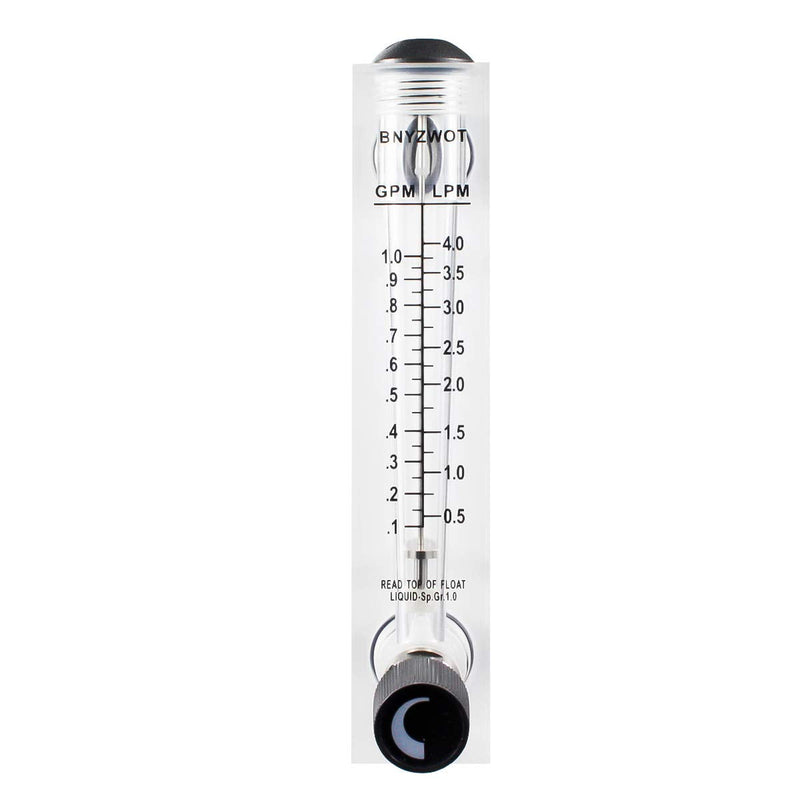 [Australia - AusPower] - Water Liquid Flow Meter Tool Flowmeter Instrument M-15 0.1-1GPM 0.5-4LPM 