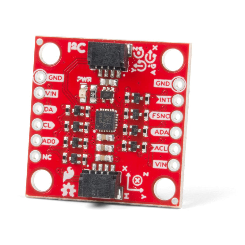 [Australia - AusPower] - SparkFun 9DoF IMU Breakout-ICM-20948 Low power I2C & SPI enabled 9 axis motion tracking Includes Logic shifter Qwiic connection GPIO pins Digital Motion Processor Accelerometer Gyroscope Magnetometer 