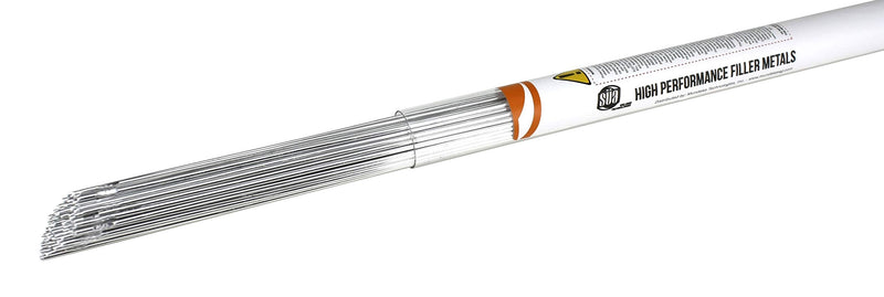 SÜA - ER4043 - TIG Aluminum Welding Rod - 36'' x 1/8'' (2 lb. Pack) 1/8" - (2 Lb)