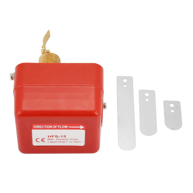 [Australia - AusPower] - HFS-15 1/2" 6-380V Target Water Treatment Water Paddle Switch, Adjustable Liquid 220VAC, 15A 