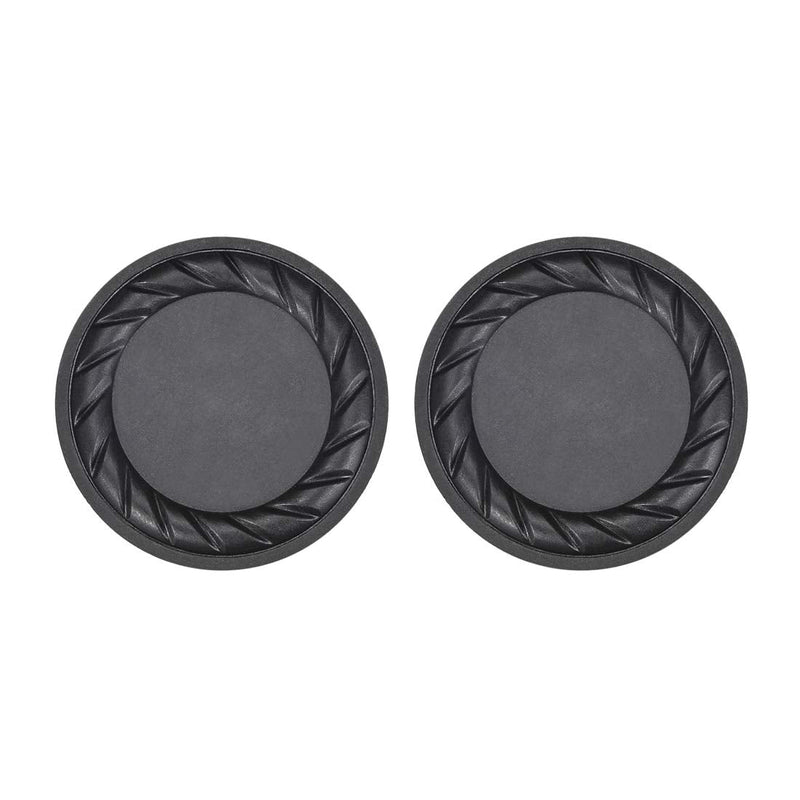[Australia - AusPower] - uxcell 2Pcs 2.5 Inches 65mm Bass Speaker Passive Radiator Auxiliary Rubber Vibration Plate Subwoofer DIY Repair 