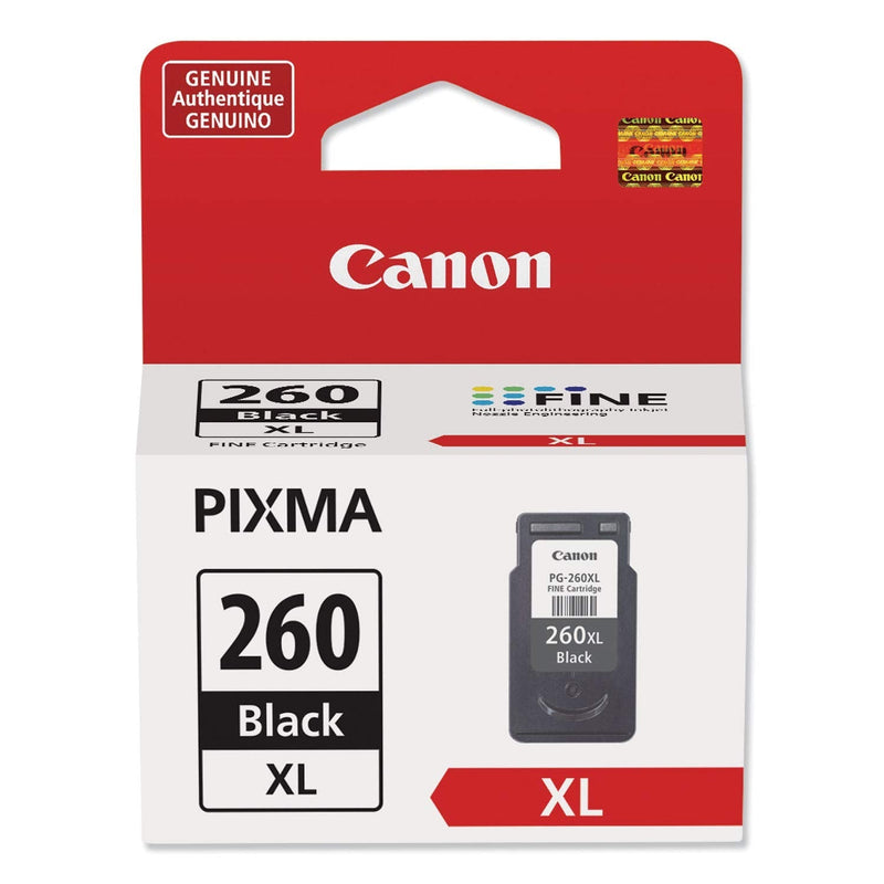 [Australia - AusPower] - Canon PG-260Xl Black Ink Cartridge, Compatible to Printer TR7020, TS6420, and TS5320 