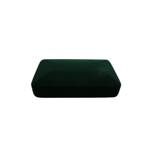 Forest Green Velvet Necklace Gift Box Travel Storage Display Case 7x4.3 Forest Green Velvet Necklace Gift Box 7" x 4.3"
