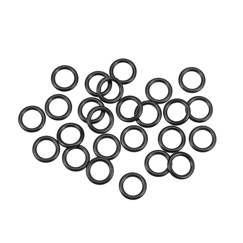 [Australia - AusPower] - uxcell Nitrile Rubber O-Rings 15mm OD 10mm ID 2.5mm Width, Metric Nitrile Rubber Sealing Gasket for Automotive Machine Plumbing, Pack of 25 10mmx15mmx2.5mm 