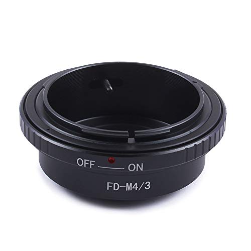 Compatible with for Canon FD Lens Micro 4/3 M4/3 Adapter LUMIX GX7 GF6 GH3 G5 GF5 GX1 GF3 G3 & for Olympus OM-D E-M1 E-M5 E-PL6 E-P5 Camera Canon FD to M4/3 adapter