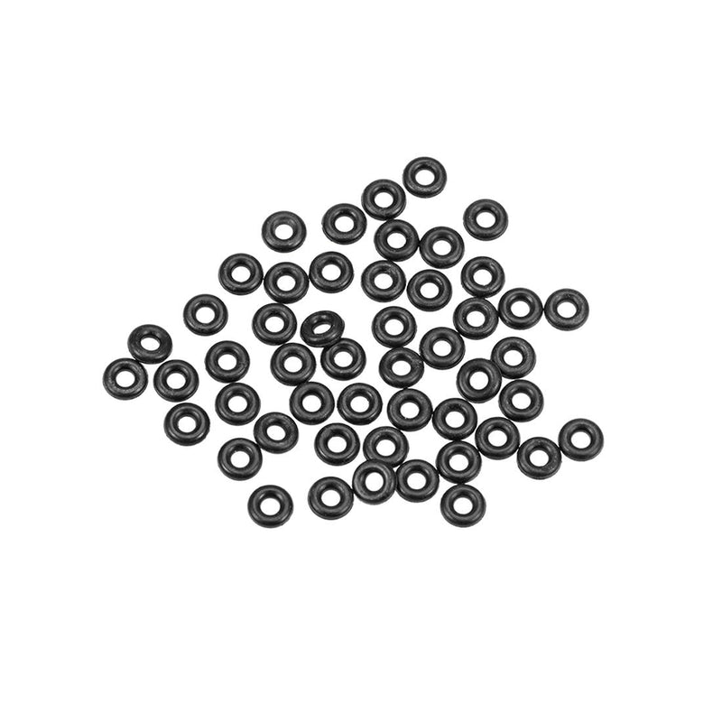 [Australia - AusPower] - uxcell Nitrile Rubber O-Rings 3.2mm OD 1.2mm ID 1mm Width, Metric Nitrile Rubber Sealing Gasket for Automotive Machine Plumbing, Pack of 50 1.2mmx3.2mmx1mm 