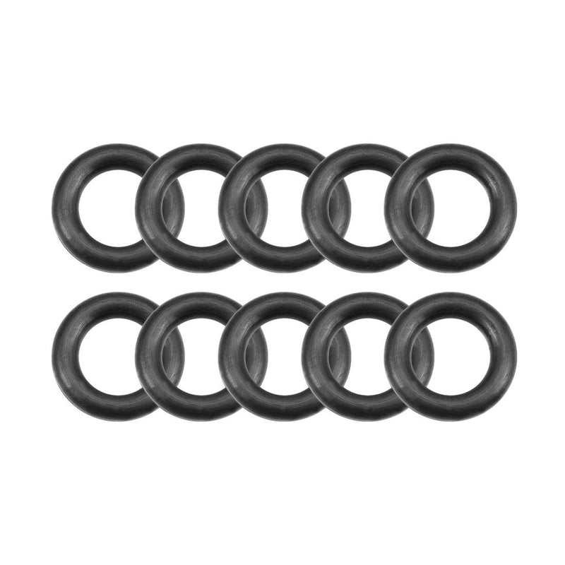 [Australia - AusPower] - uxcell Nitrile Rubber O-Rings 11mm OD 6mm ID 2.5mm Width, Metric Nitrile Rubber Sealing Gasket for Automotive Machine Plumbing, Pack of 10 6mmx11mmx2.5mm 