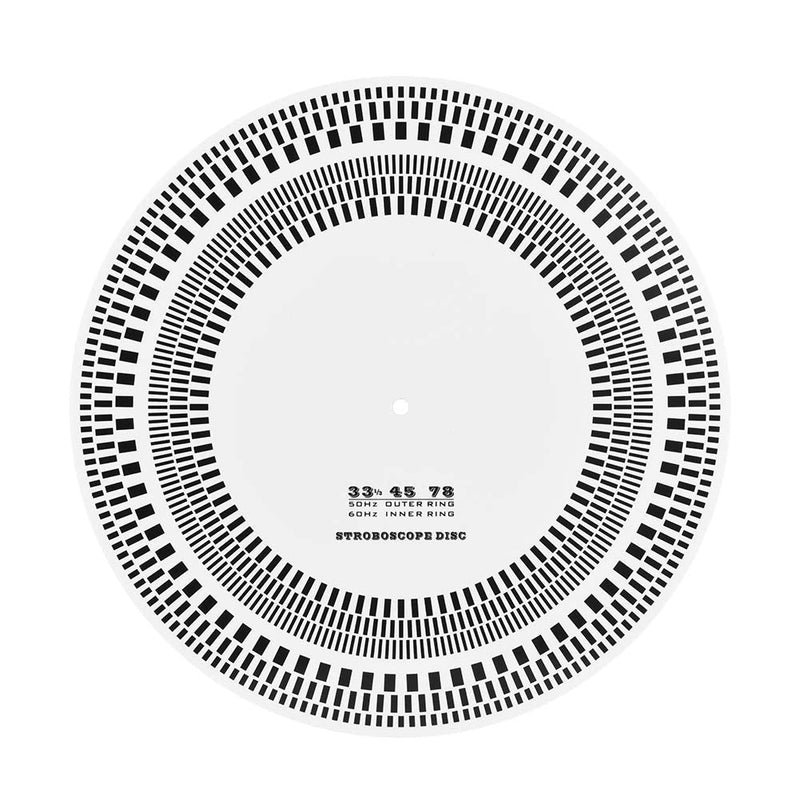 [Australia - AusPower] - Turntable Strobe Disc, Profesional LP Turntables Record Disc Calibration Disc Stroboscope Disc Tests 33/45/78RPM 