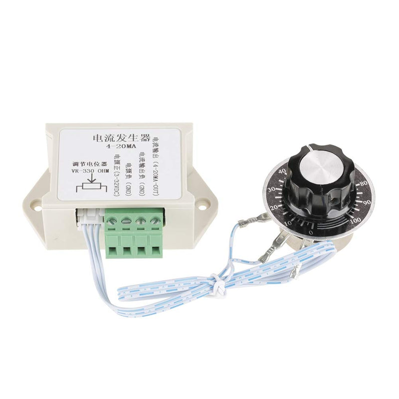 4-20mA Generator, 4-20mA Current Generator Adjustable Analog Quantity Current Generator Module for PLC, Frequency Converter,