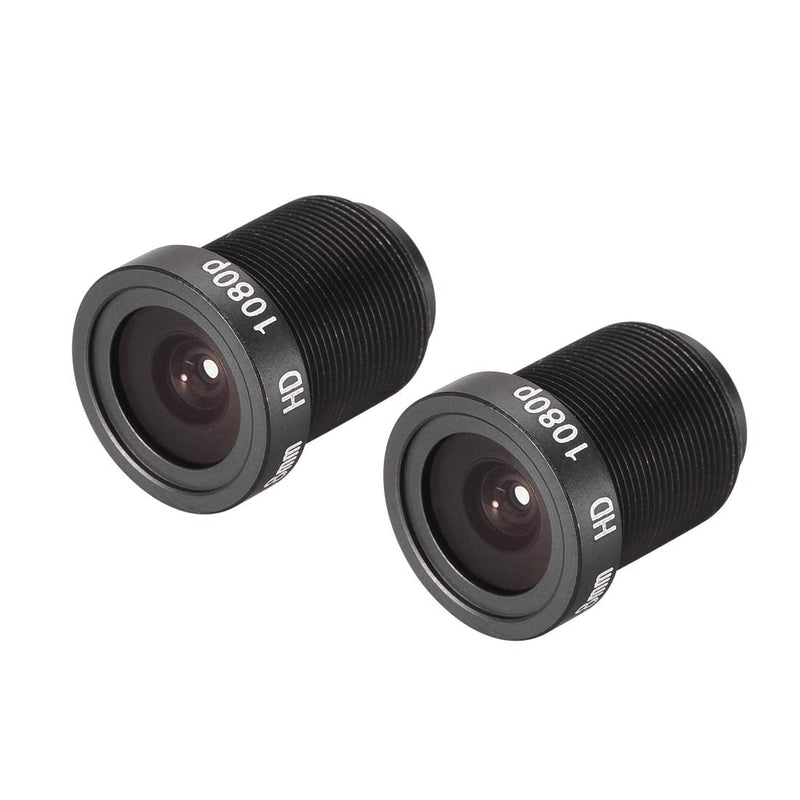 [Australia - AusPower] - uxcell 2 Pcs CCTV Camera Lens 2.8mm Focal Length 1080P F2.0 1/3 Inch Wide Angle for CCD Camera 