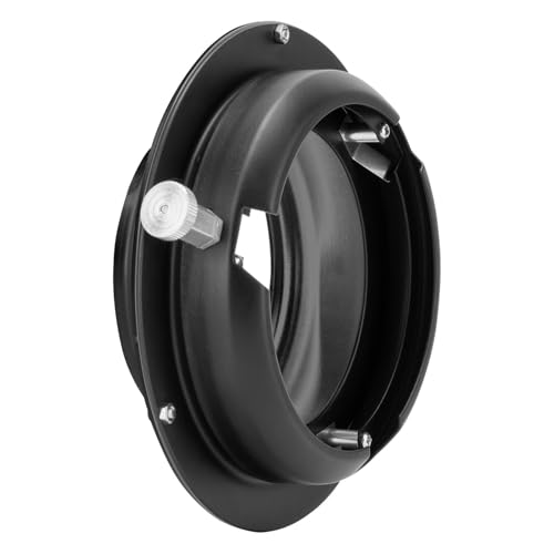 FOMITO Bowens Mount Adapter Ring, Speedring Converter for Studio Flash Strobes, Softboxes, Reflectors, Beauty Dishes and Light Modifiers, Durable Metal Construction (SN-13) Balcar to Bowens