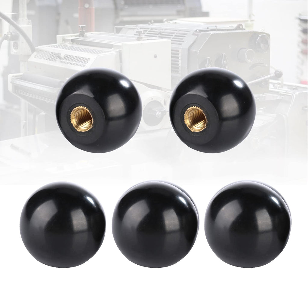 5Pcs Ball Lever Knob, Ball Lever Knobs, M8 Female Thread Machine Handle 32mm Diameter Round Handle Ball Knob for Machine Tools