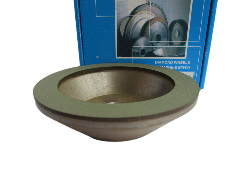 [Australia - AusPower] - Dia 6 inch (150x20mm.) Hole 1.26" (32mm.) Width: 0.8" (20mm.) Type: 12A2-45 Cup Tool Diamond Grinding Wheel for Carbide (200/160 Micron (70 Grit)) 