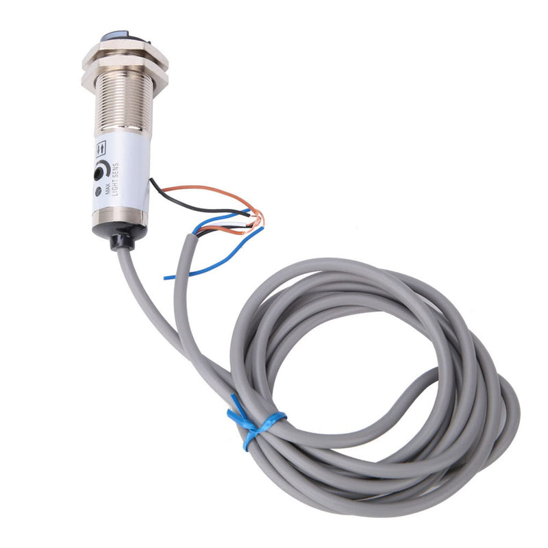 [Australia - AusPower] - Garosa CDD-11N 10mm Infrared Proximity Sensors, Cylindrical Diffuse Reflection Photoelectric NPN NO 4-Wire 12-24VDC 300mA, Sensor 