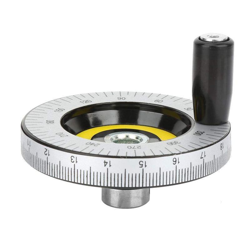 [Australia - AusPower] - Garosa Milling Hand Wheel 10 * 80mm Round Handwheel Wheel Hand Crank Revolving Handle Wheel Solid Hand Wheel Scale Handwheel Machinery Accessory for Lathe Milling Machine Grinders 