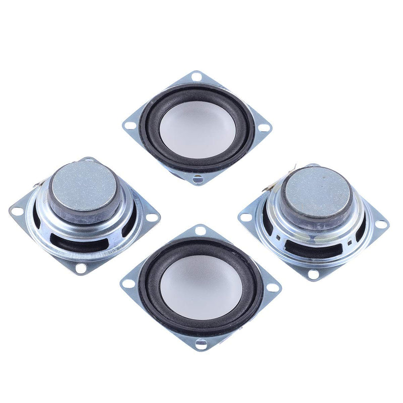 [Australia - AusPower] - Cylewet 4Pcs 2inch 4Ohm 3W Full Range Audio Speaker Stereo Woofer Loudspeaker for Arduino and DIY Speaker (Pack of 4) CYT1120 