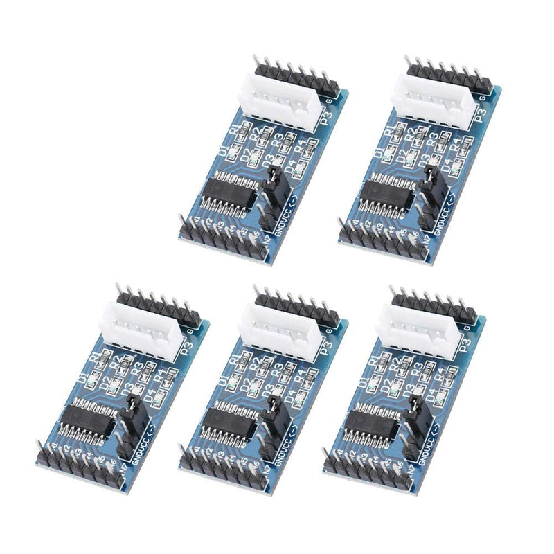 [Australia - AusPower] - 5 Pcs 5-12V ULN2003 Stepper Motor Driver Board Module for 28BYJ-48 Stepper Motor 