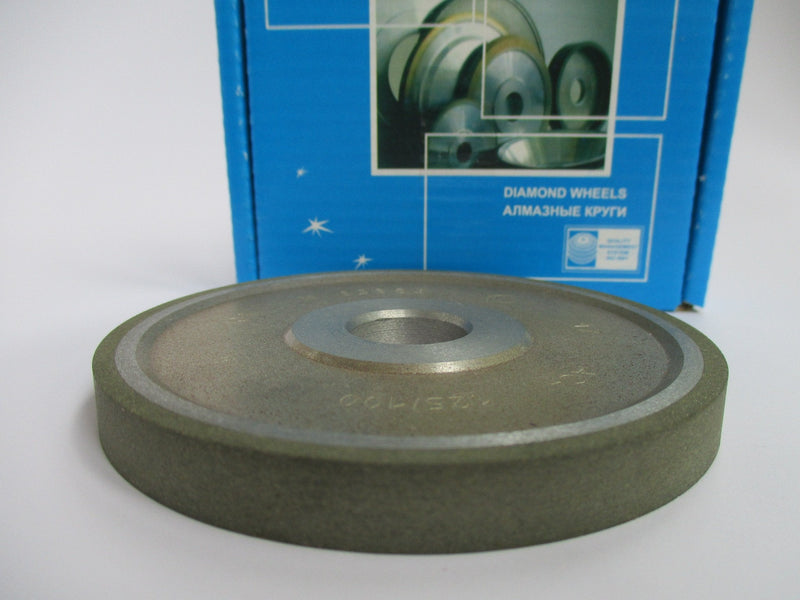 [Australia - AusPower] - Dia 4 inch (100mm.) Hole 0.79" (20mm.) Width: 0.4" (10mm.) Type: 1A1 Straight Abrasive Diamond Grinding Wheel for Carbide Tungsten (125 Micron = 150 Grit) 