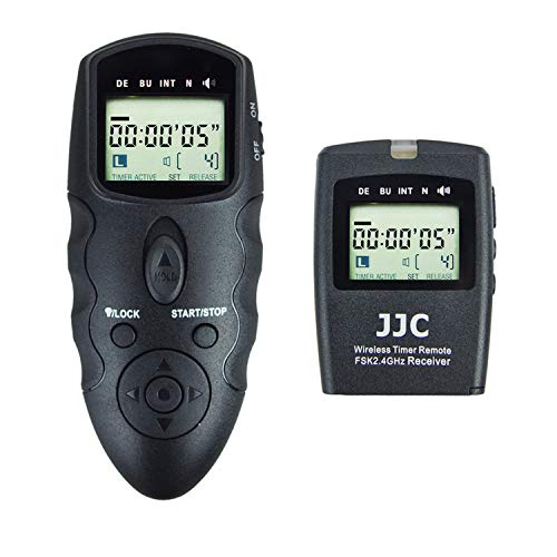 JJC Wireless Intervalometer Timer Remote Shutter for Nikon Z8 Z9 D850 D810 For Nikon MC-30