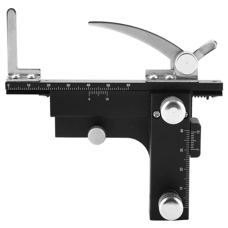 [Australia - AusPower] - Microscope Movable Caliper, High- Movable Ruler Mechanical Stage X-Y Uses on Microscope to Move The 