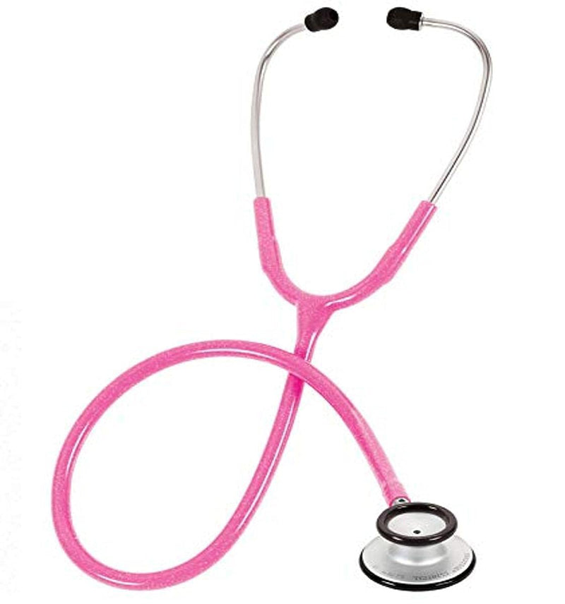 [Australia - AusPower] - Prestige Medical Clinical Lite™ Stethoscope, Hot Pink Sparkles 