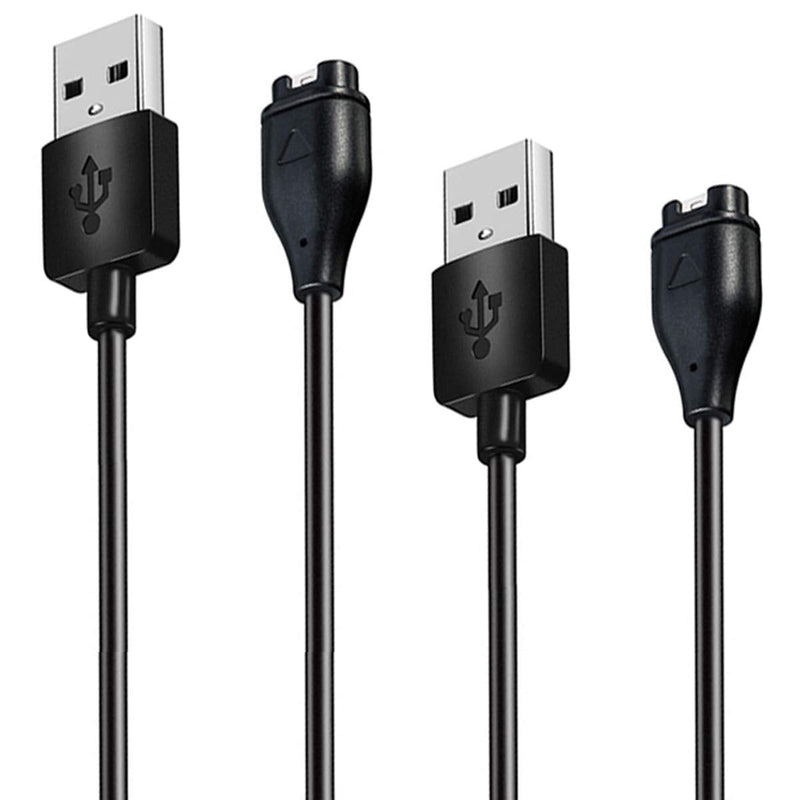 [Australia - AusPower] - Charger for Fenix 7 7X 7S, Fenix 6 6X 6S Pro, Fenix 5 5X 5S Smart Watch Replacement Charging Cable [2Pack, 3.3ft] 