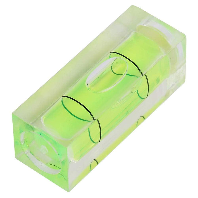5 Pieces 15 × 15 × 40 mm Square Mini Spirit Level Bubble Small Level Instrument Balance Bubble Small Level