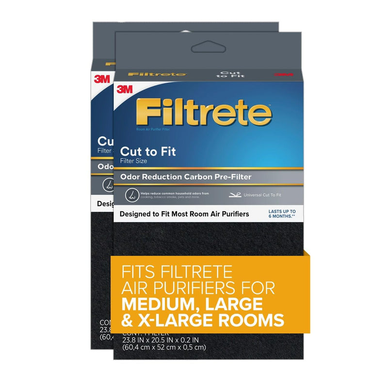 Filtrete FAPF-UCTF2PAMZ Odor Repellent Filter, Black