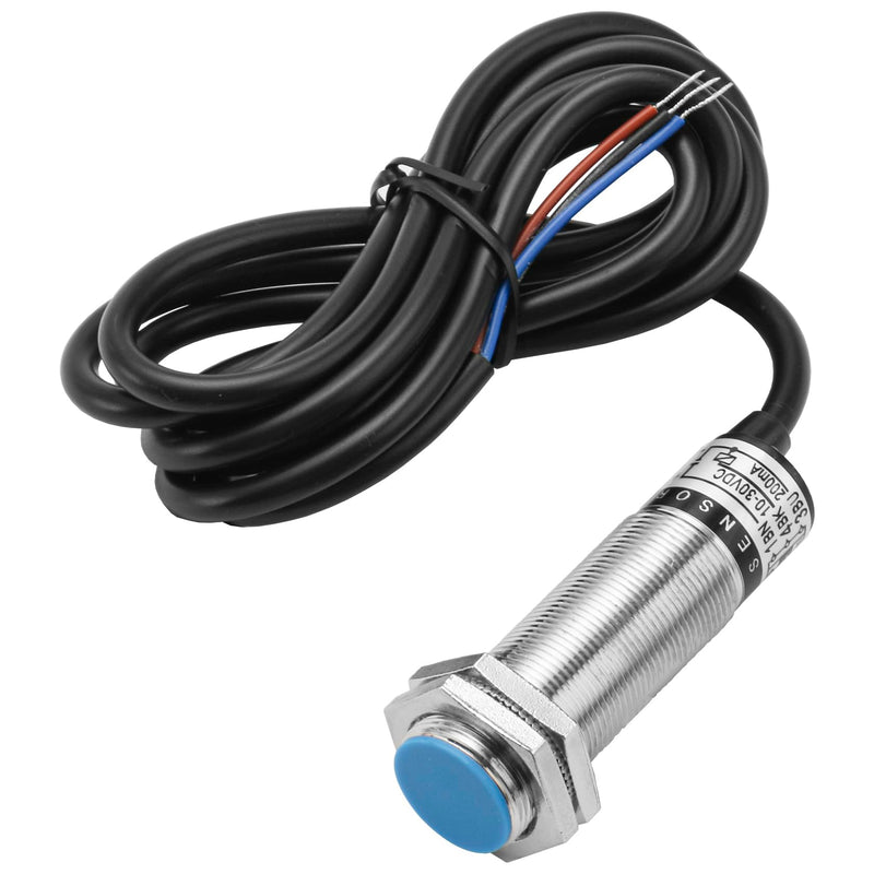 [Australia - AusPower] - M18 Capacitive Proximity Sensor Switch Shield Type LJC18A3-5-Z/AY Detection 5mm 10-30VDC 200mA PNP Normally Closed(NC) 3 Wires 