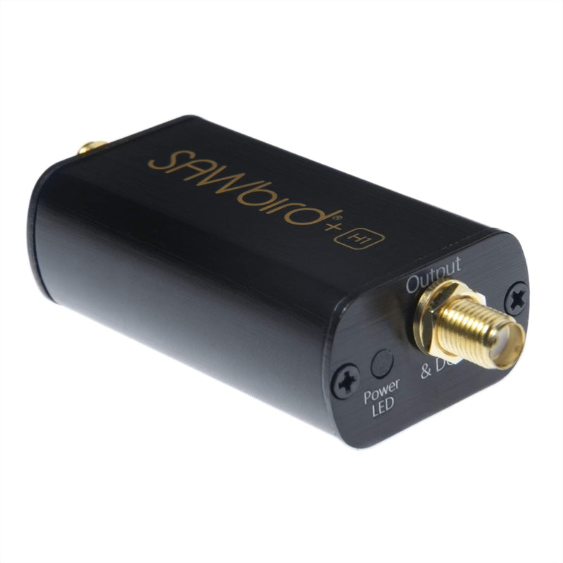 Nooelec SAWbird+ H1 - Premium Saw Filter and Cascaded LNA Module (Low Noise Amplifier) for Hydrogen Line Applications (21 cm). 1420MHz Center Frequency. Designed for Software Defined Radio (SDR)