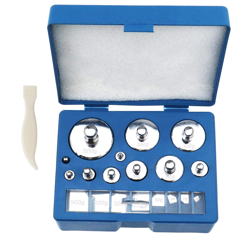 [Australia - AusPower] - 19 Pcs 10mg-200g Calibration Weight with Case for Digital Balance Scale Jewelry Science Lab 
