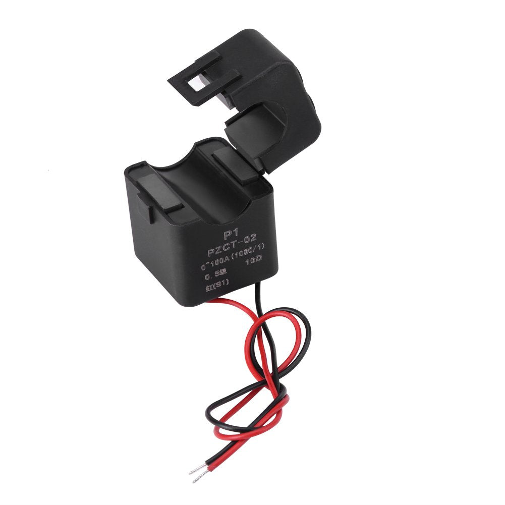 Professional Split Core Current Transformer Coil Sensor for 100A Amp Energy Meter