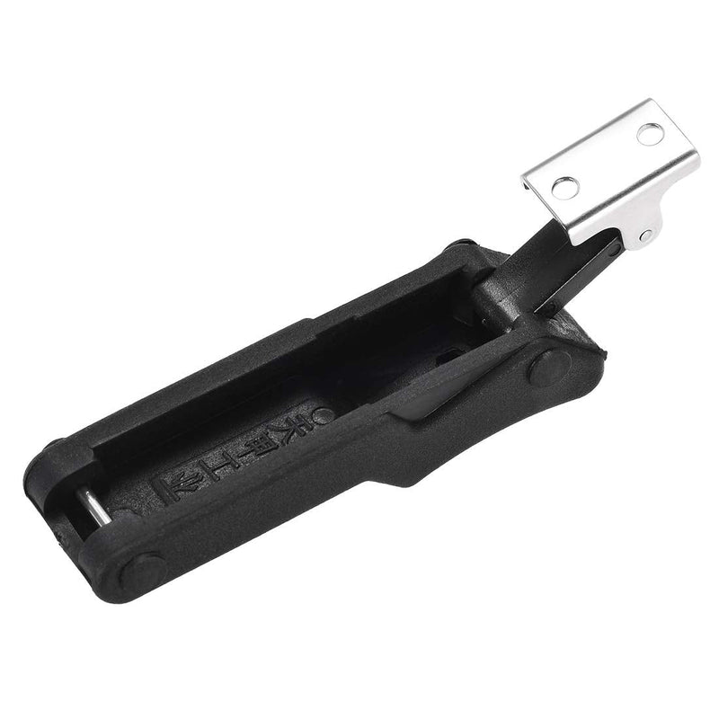 [Australia - AusPower] - uxcell Rubber Flexible SUS304 Stainless Steel Soft Draw Latches Hasp W Concealed Keeper 