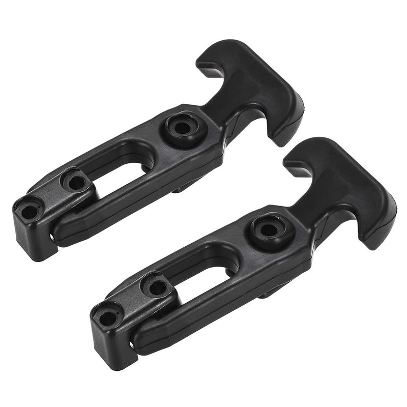 [Australia - AusPower] - uxcell 4.33-inch Rubber Flexible T-Handle Draw Latches Hasp for Golf Cart and Tool Box - 2 Pcs 