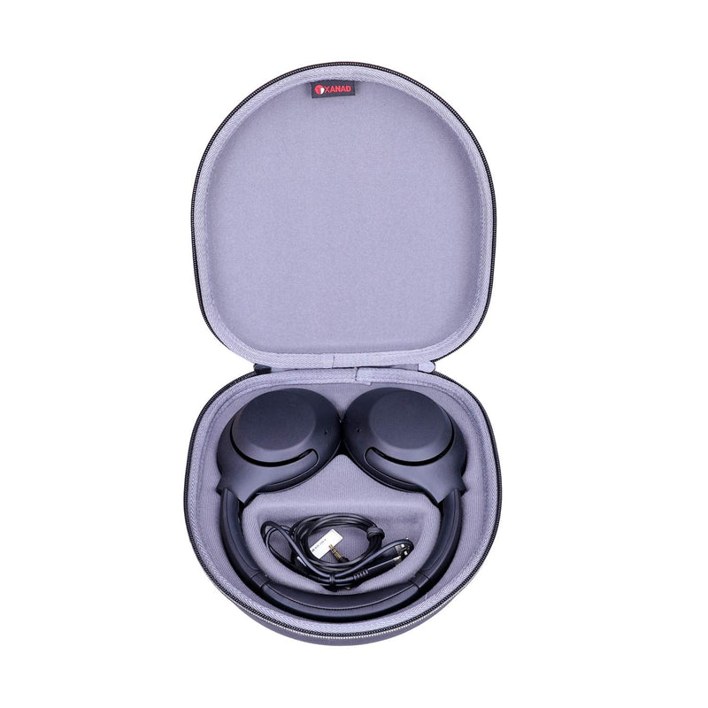 [Australia - AusPower] - XANAD Hard Case for Sony WH-CH720N /WH-CH710N / CH700N / XB900N/XB700N Wireless Noise Canceling Extra Bass Headphones - Storage Protective Bag Grey 