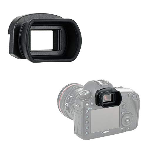 Kiwifotos Long Soft Viewfinder Eyecup Eyepiece for Canon 5D Mark IV III 7D Canon Eg Replacement