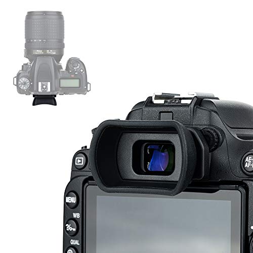 JJC Silicone Extended Eyecup Viewfinder, Replace Nikon DK-20 21 23 24 25 28 Replaces Nikon DK-20/21/23/24/25/28