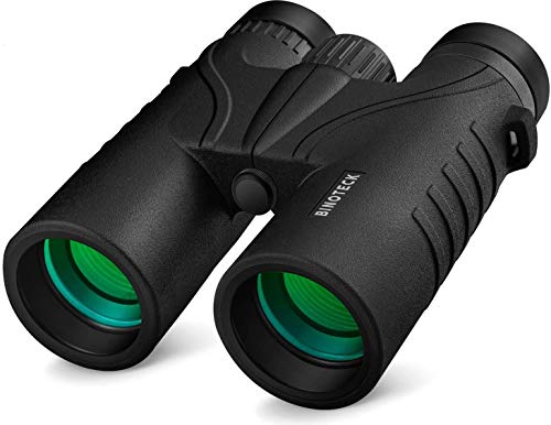 10x42 Binoculars for Adults - Professional HD Roof BAK4 Prism Lens Binoculars for Bird Watching, Hunting, Travel, Sports, Cruise, with Carrying Bag (1.1Lbs) New Model