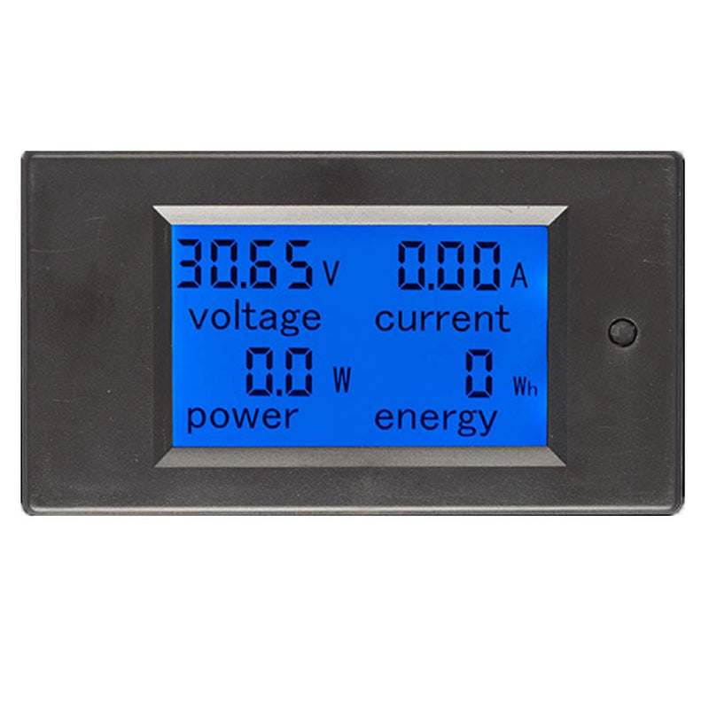 [Australia - AusPower] - Taidacent 6.5-100V 0-20A 0-100A DC Voltage Current Power Energy Consumption Multimeter Ammeter Voltmeter Multi Function Tester LCD Digital Full Display DIY Modification (0-100A with Shunt) 0-100A with Shunt 