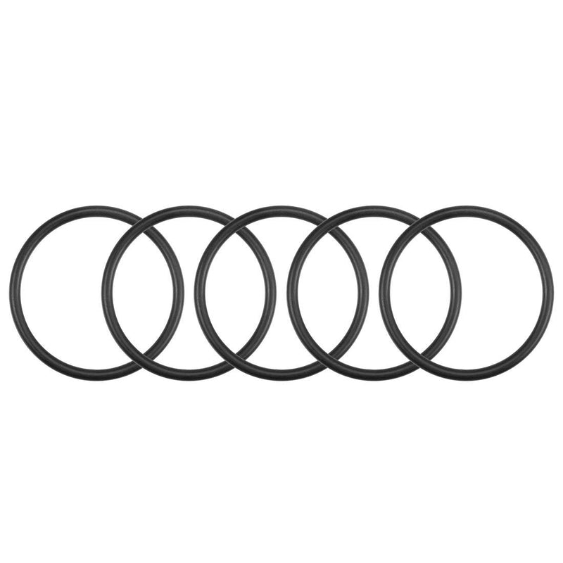 [Australia - AusPower] - uxcell Nitrile Rubber O-Rings 58mm OD 50mm ID 4mm Width, Metric Nitrile Rubber Sealing Gasket for Automotive Machine Plumbing, Pack of 5 50x58x4mm 