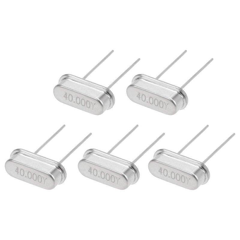 [Australia - AusPower] - uxcell DIP Quartz Crystal Oscillators Resonators 40MHz HC-49S Replacements 5 Pcs 