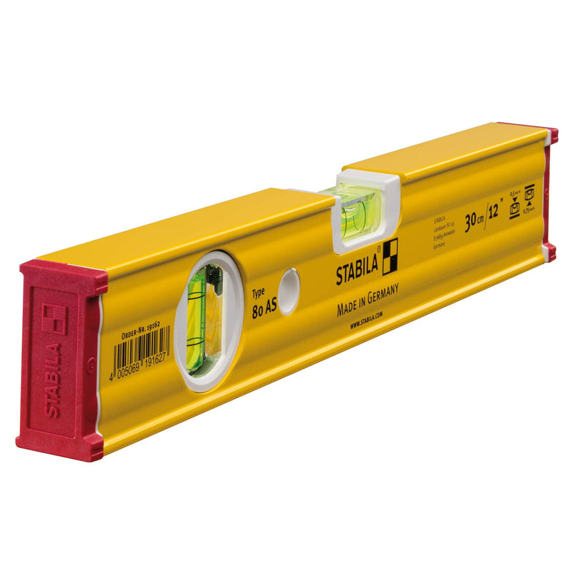 [Australia - AusPower] - Stabila 29012 29012 12" Type 80 AS-2 Spirit Level 