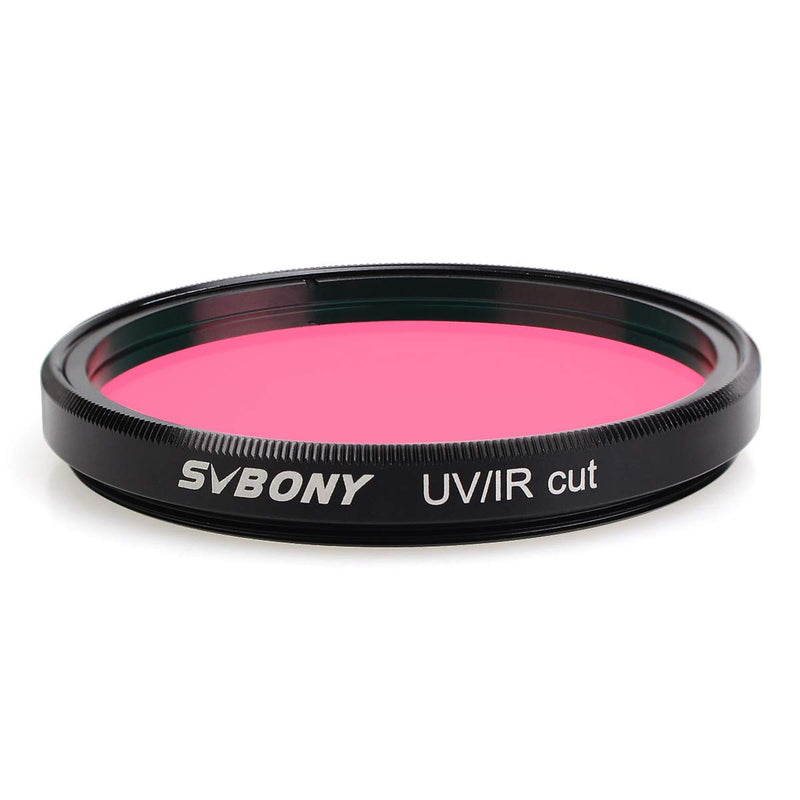 [Australia - AusPower] - SVBONY Telescope Filter UV IR Cut Block Filter Infra Red Filter CCD Camera for Astrophotography Telescope UV Filter 2 inch Threads for DSLR Camera 
