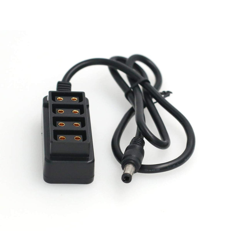 [Australia - AusPower] - SZRMCC for Tilta Gravity G Series DC 5.5x2.5mm to D tap fourway Splitter Power Out Cable for ARRI RED Camera Accessories Monitor 