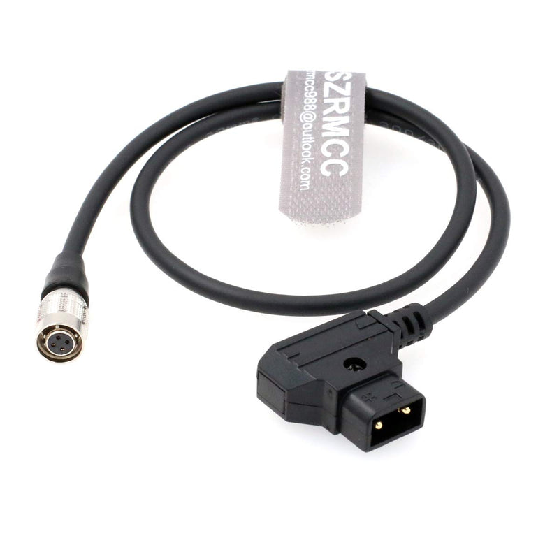 [Australia - AusPower] - SZRMCC Hirose 4 pin Female to d tap Power Cable for SmallHD DP7 PRO and AC7 OLED Monitor (Straight 4Pin) Straight 4Pin 