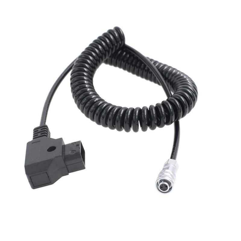 [Australia - AusPower] - SZRMCC D-Tap to BMPCC 4k/6k Coiled Power Cable Weipu SF6 2 Pin to D-Tap Control Cable for Blackmagic Pocket Cinema Camera/Gold Mount V Mount Battery Coiled Cable 