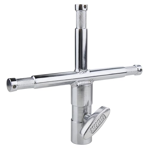 Kupo 3-Way Baby Adapter with Three 5/8 inch Baby Pins and One Baby Receiver for Mounting Multiple Lights on a Single C-Stand or Light Stand (KG024612)
